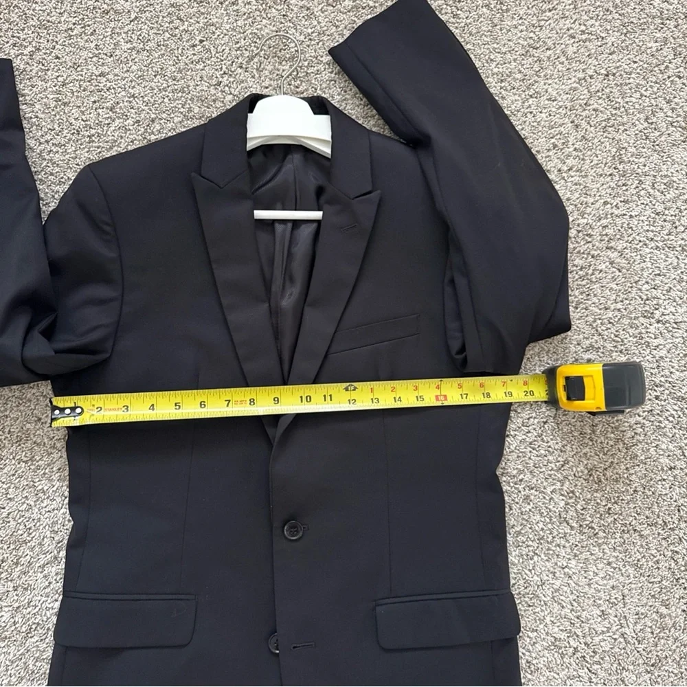 Bar III Men's Black Two-Button Sport Coat
